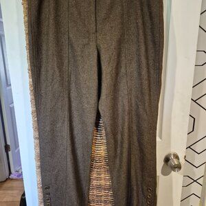 DKNY Wool Chocolate Pants